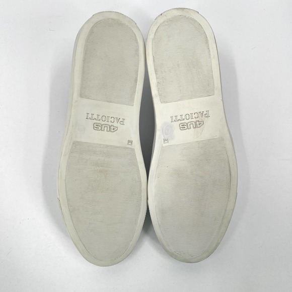 CESARE PACIOTTI 4US Shoes Women 36 White Green Butterfly Printed Slip On Sneaker - Picture 10 of 11